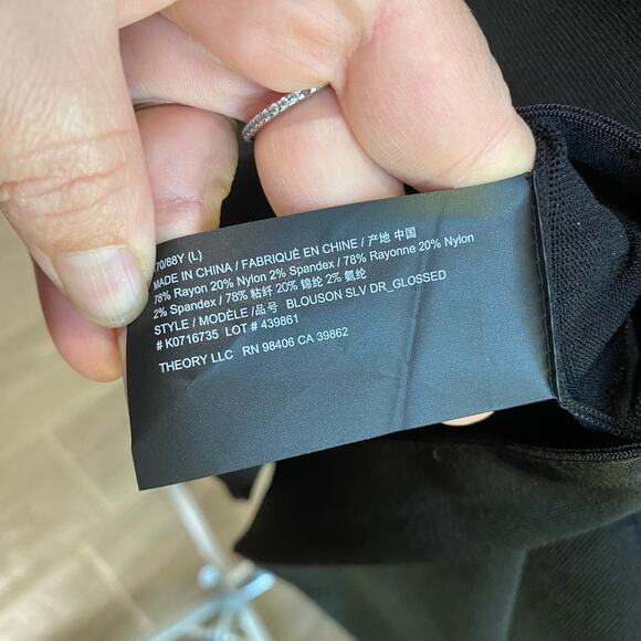 Theory Blouson Whimsigoth Sleeve Fit & Flare Witchy Dress NWT Sz Large - Picture 5 of 10